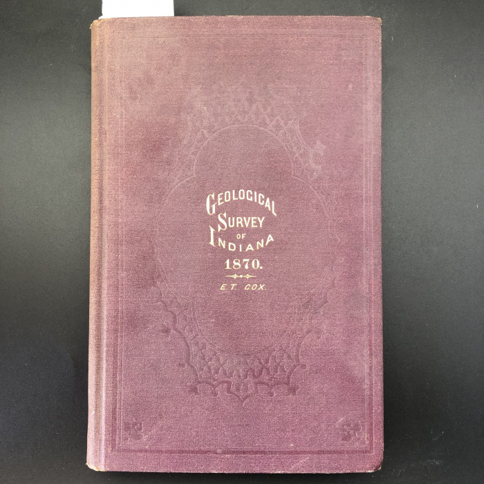 Second Report of the Geological Survey of Indiana