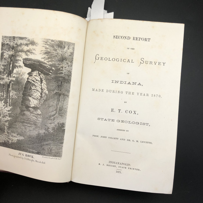 Second Report of the Geological Survey of Indiana