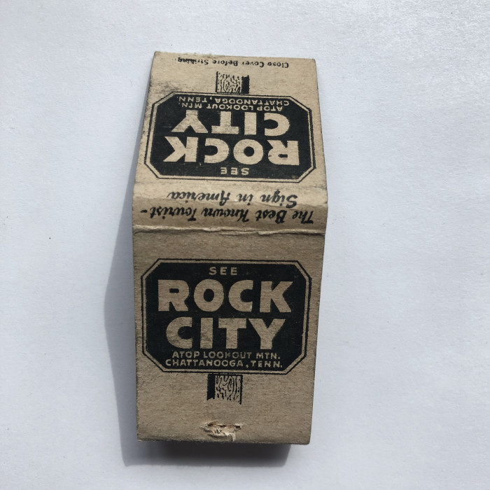 See Rock City Matchbook Cover - Product Image
