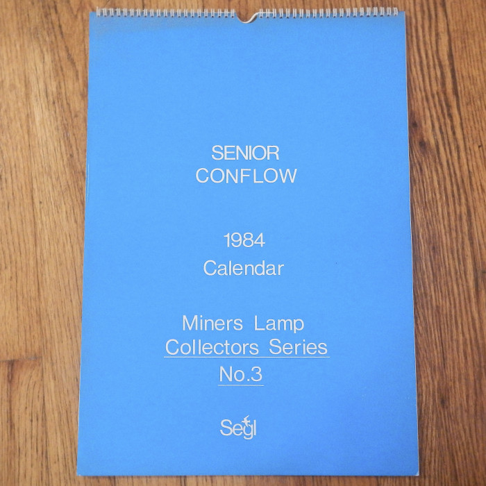 Senior Conflow Calendar Miners Lamp Collectors Series (#3-6, 1985-1987) sold individually