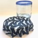 Silicone Black And White Bats Coaster