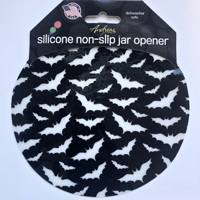 Silicone Black And White Non Slip Jar Opener - Product Image