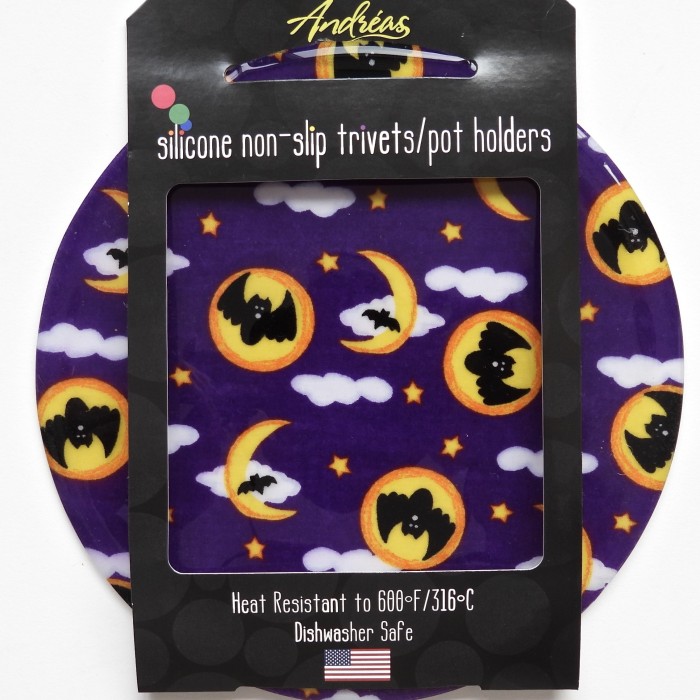 Silicone Purple Sky 7 1/2 Inch Trivet/Pot Holder - Product Image