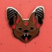"Sky Puppies" Enamel Clutch Back Bat Pins (Sold Individually)