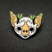 "Sky Puppies" Enamel Clutch Back Bat Pins (Sold Individually)