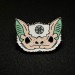 "Sky Puppies" Enamel Clutch Back Bat Pins (Sold Individually)