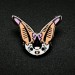 "Sky Puppies" Enamel Clutch Back Bat Pins (Sold Individually)