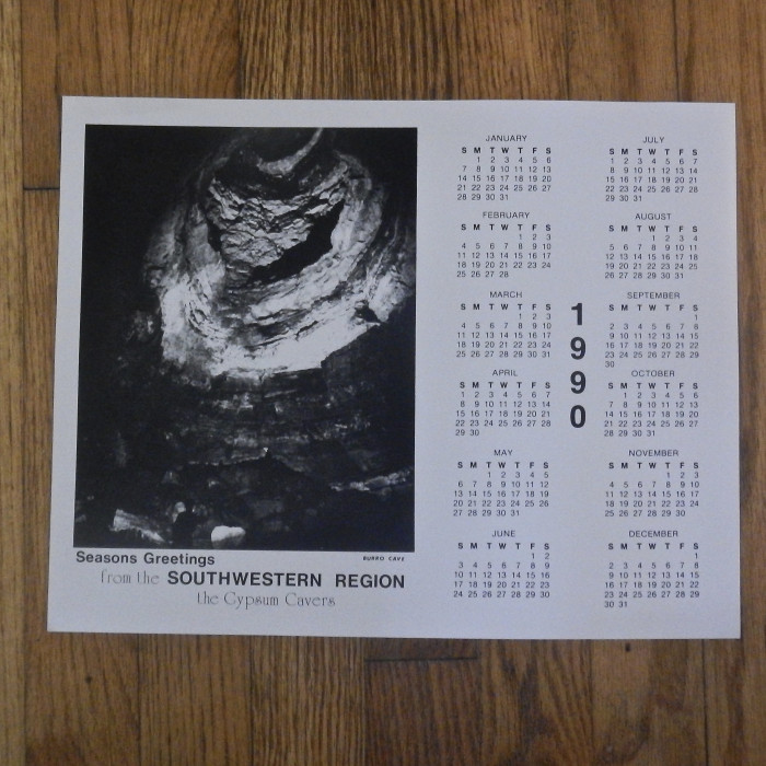 Southwestern Region Gypsum Cavers