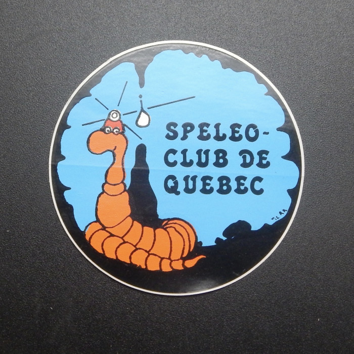 Speleo Club De Quebec Sticker - Product Image