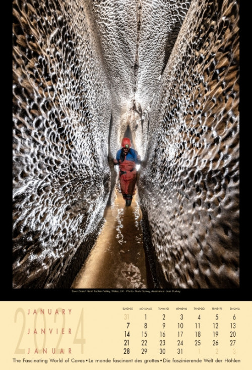 Speleo Projects 2024 Caving Calendar - The Fascinating World Of Caves