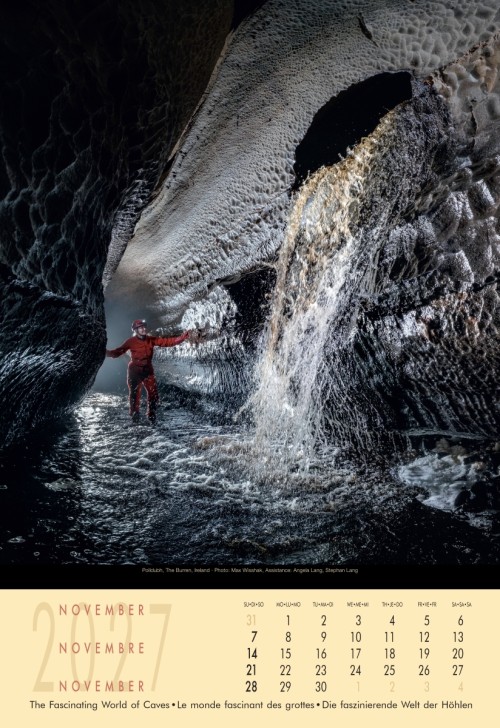 Speleo Projects Caving Calendar 2027 - The Fascinating World Of Caves