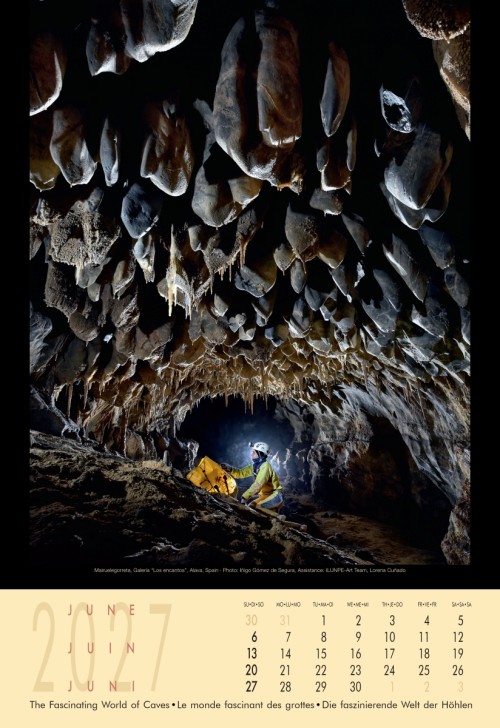 Speleo Projects Caving Calendar 2027 - The Fascinating World Of Caves