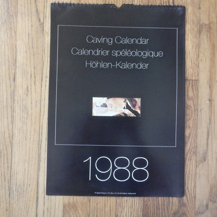 Speleo Projects Switzerland Calendars (1985-2017) sold individually