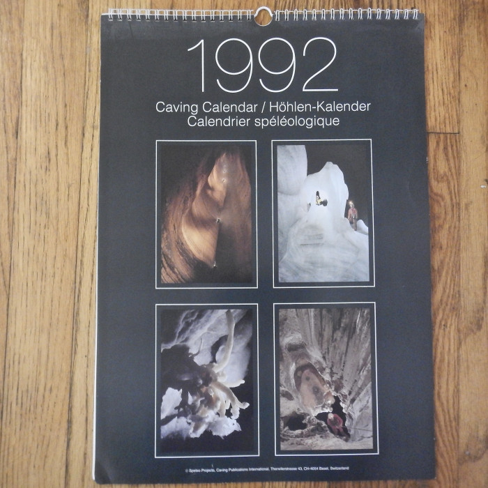 Speleo Projects Switzerland Calendars (1985-2017) sold individually