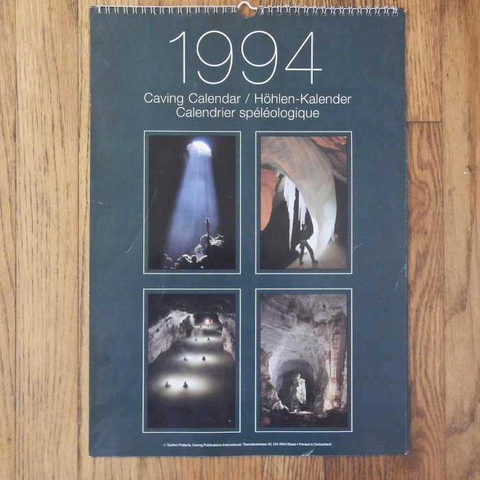 Speleo Projects Switzerland Calendars (1985-2017) sold individually