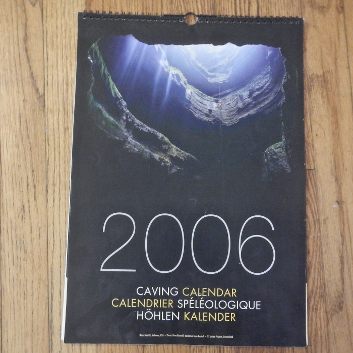 Speleo Projects Switzerland Calendars (1985-2017) sold individually