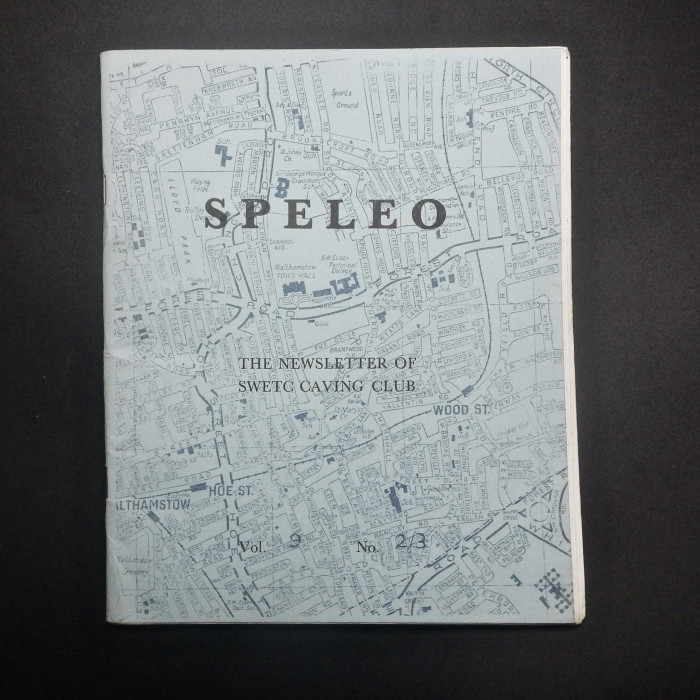 SpeleoTheNewsletterofSWETCcavingclubVol9No23