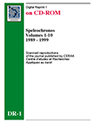 Speleochronos volumes 1-10 (1989-1999) Digital Reprint 1 - Product Image