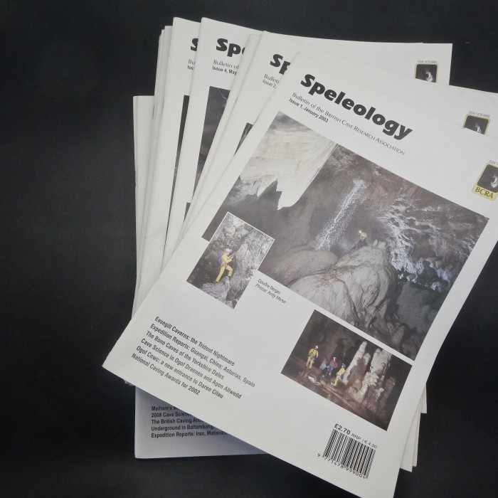 SpeleologyBulletinoftheBritishCaveResearchAssociation2003-2014