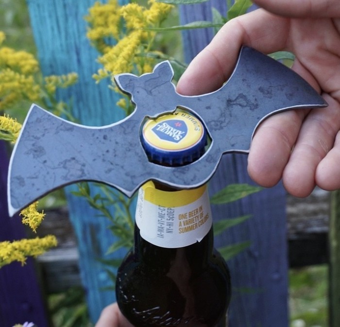 Steel Bat Bottle Opener - Product Image