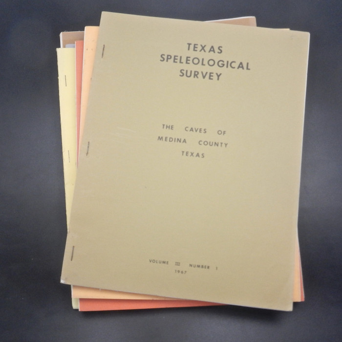 Texas Speleological Survey Vol. 3, # 1 to 6, 1967 to 1971