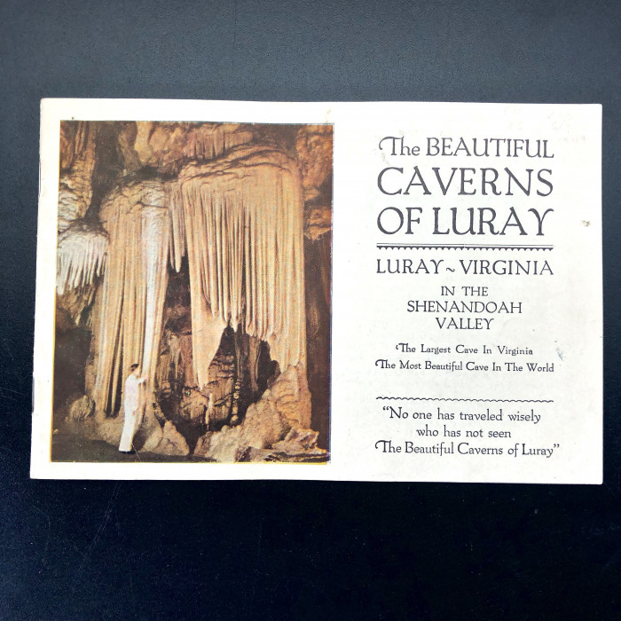 The Beautiful Caverns of Luray 1935 - Product Image