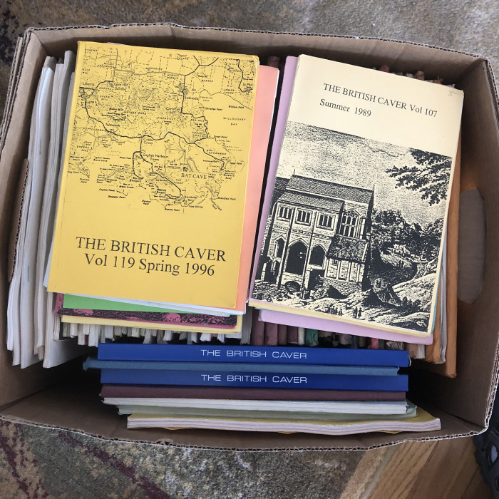 TheBritishCaver88EarlyVolumesseelistMediaMailshippingtobequoted