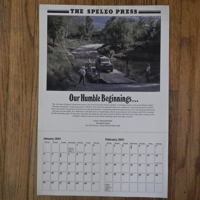 TheSpeleoPress1981
