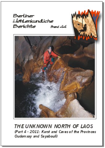 The Unknown North of Laos. Part 4 - 2011: Karst and Caves of the Provinces Oudomxay and Sayabouli, BHB Vol. 44 - Product Image