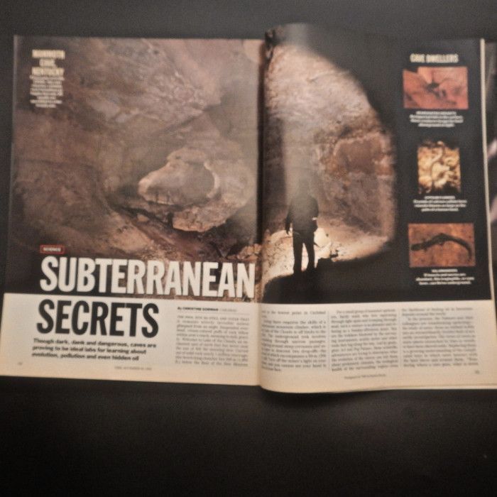 Time, November 1992, Subterranean Insights - Product Image