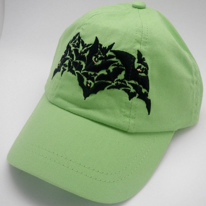 ToddlerEmbroideredBatCap