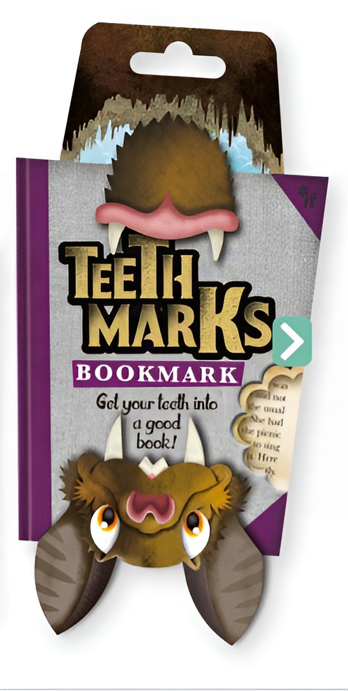 Toothy Bat Book Mark