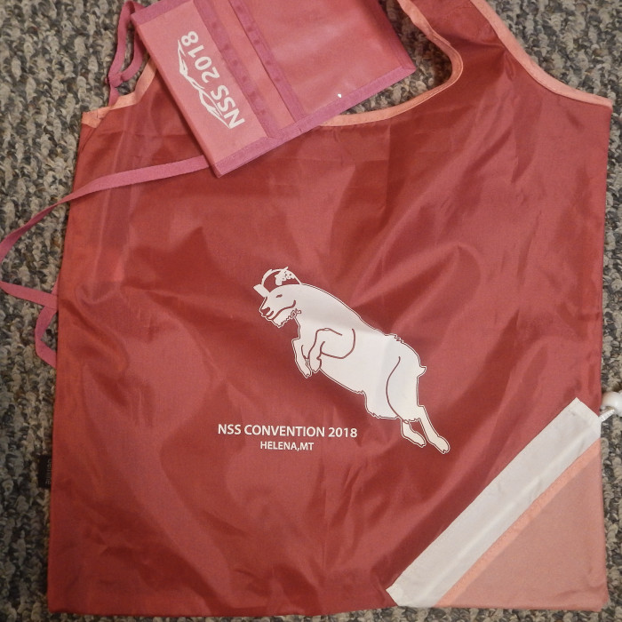 ToteBagandNamebadgeholderfrom2018NSSConvention