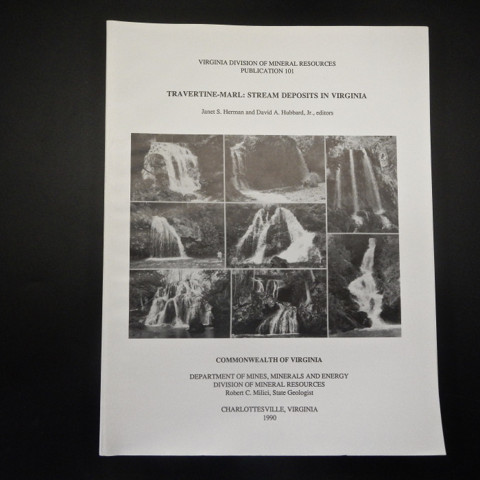 Travertine-Marl: Stream Deposits In Virginia