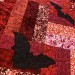 Twilight Emergence Bat Quilt 54 x 63. SOLD