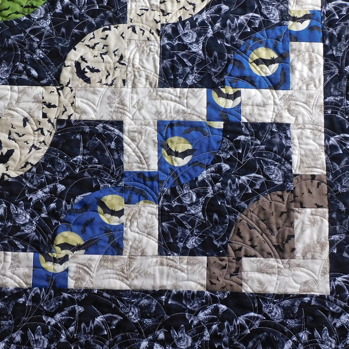 Waves Of Bats Quilt SOLD
