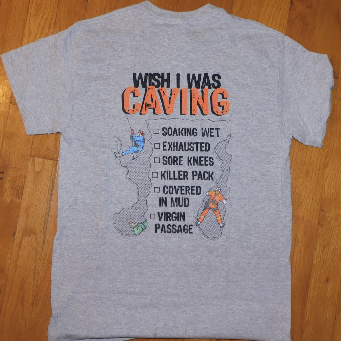 Wish I Was Caving Short Sleeve Shirt