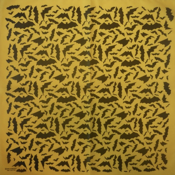 Yellow Bat Bandanna - Product Image