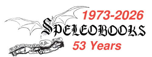 Speleobooks 1973-2026, 53 years of bat and cave books